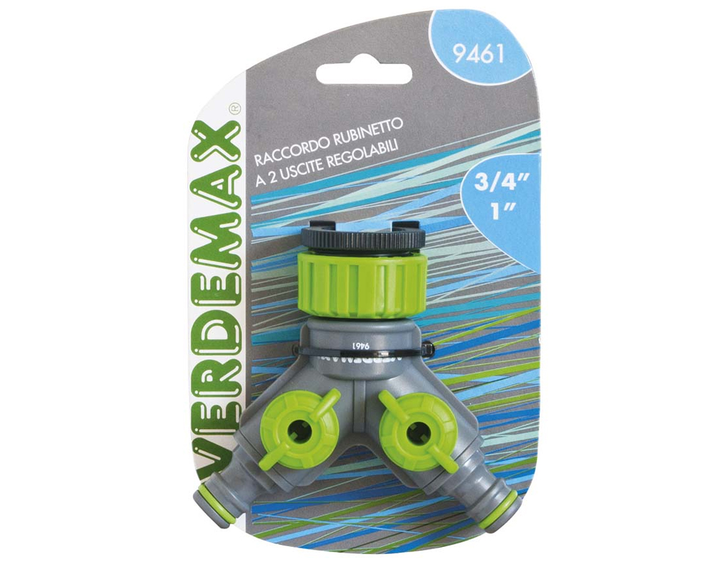 Raccordo 2 vie regolabili 1" 3/4" - immagine 2