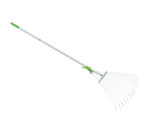 Scopa per Erba e Foglie in Alluminio