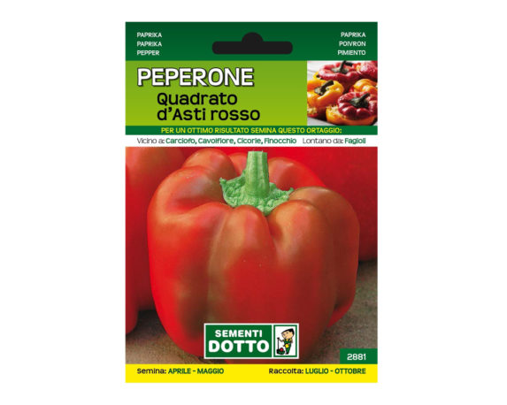 Peperone quadrato d’asti rosso