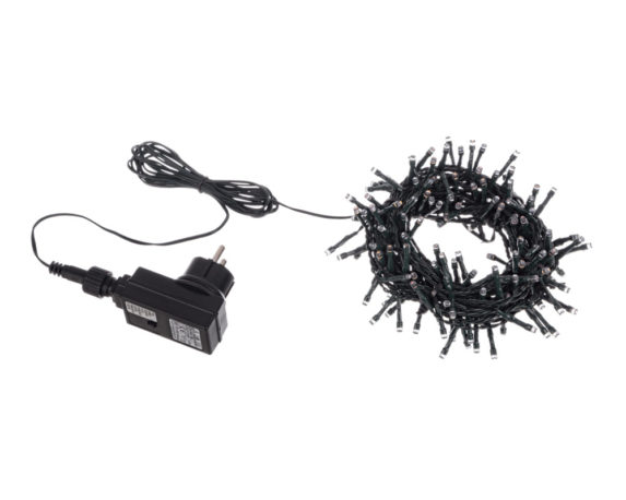 Cavo verde 300led luce bianca fredda