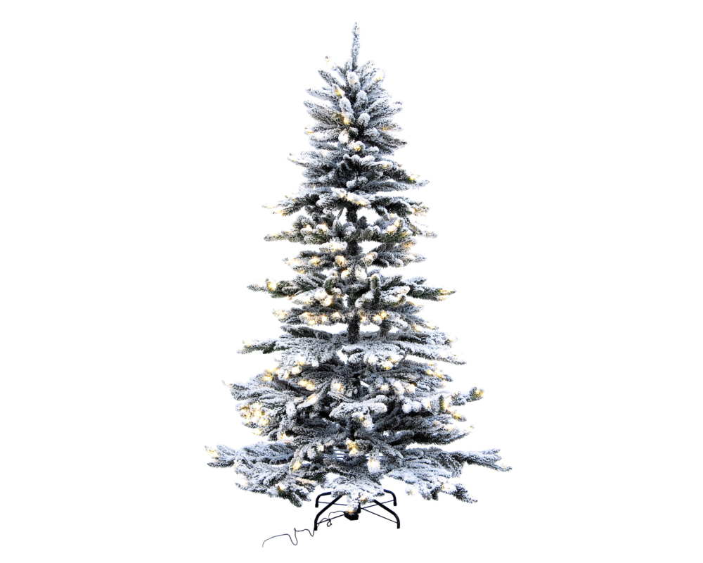 Albero innevato oregon h210 c-280 led