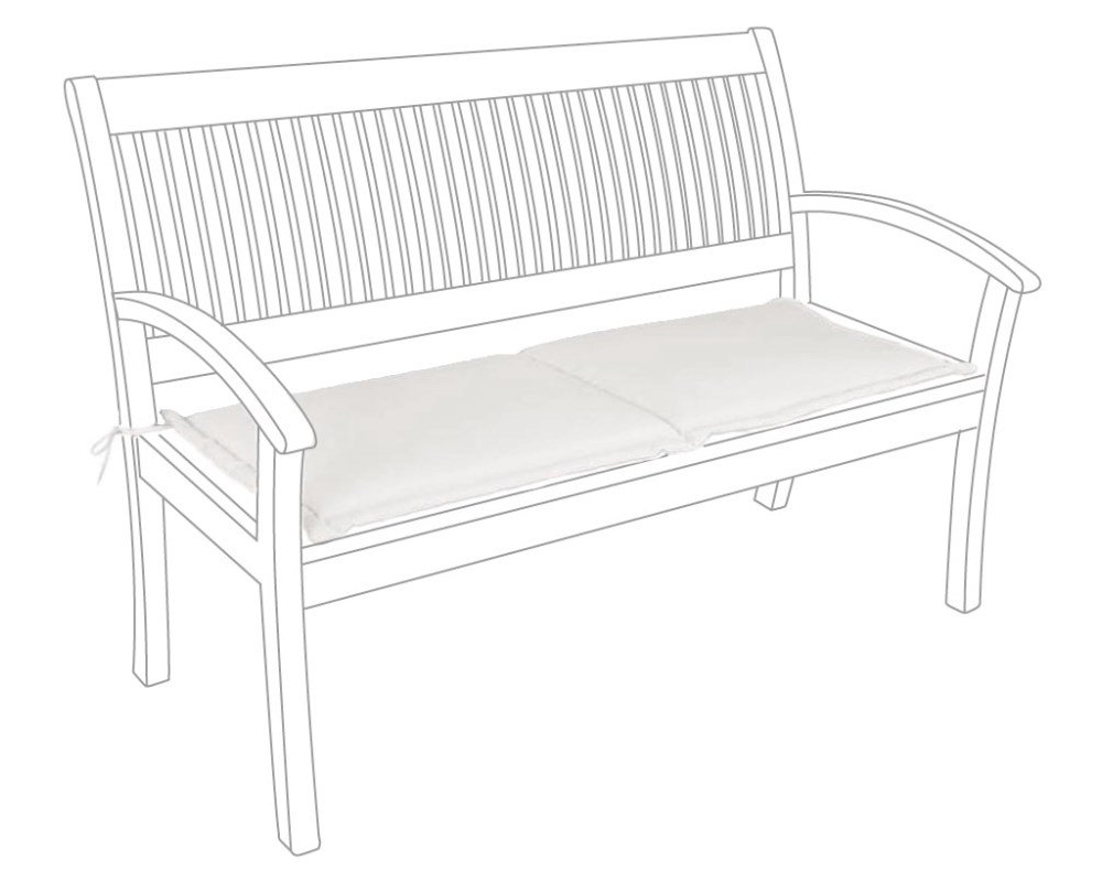 Cuscino panca 2p naturale poliestere