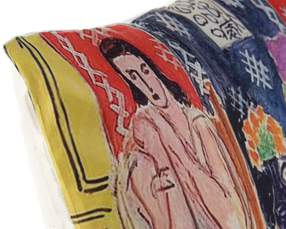 Cuscino opera d'arte poliestere ass. - immagine 4