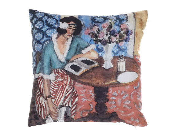 Cuscino opera d’arte poliestere ass.