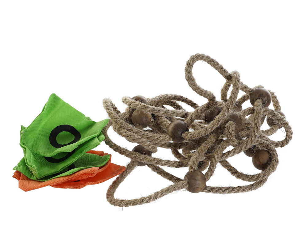 Gioco 0-X per Bambini in Legno e Fibra Naturale - immagine 2