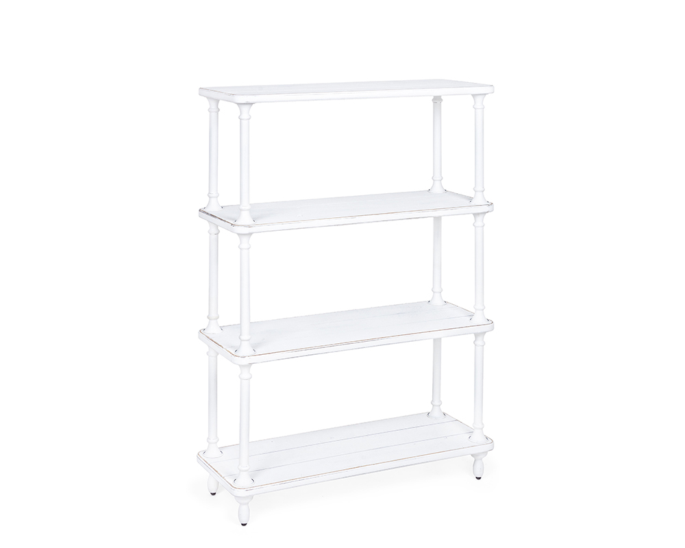 Libreria con 3 Piano Janette Decapata in Acciaio