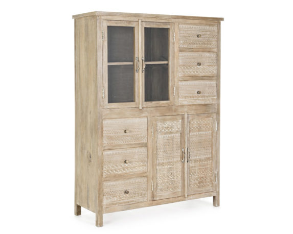 Mobile Mayra in Legno di Mango e Ottone – Bizzotto