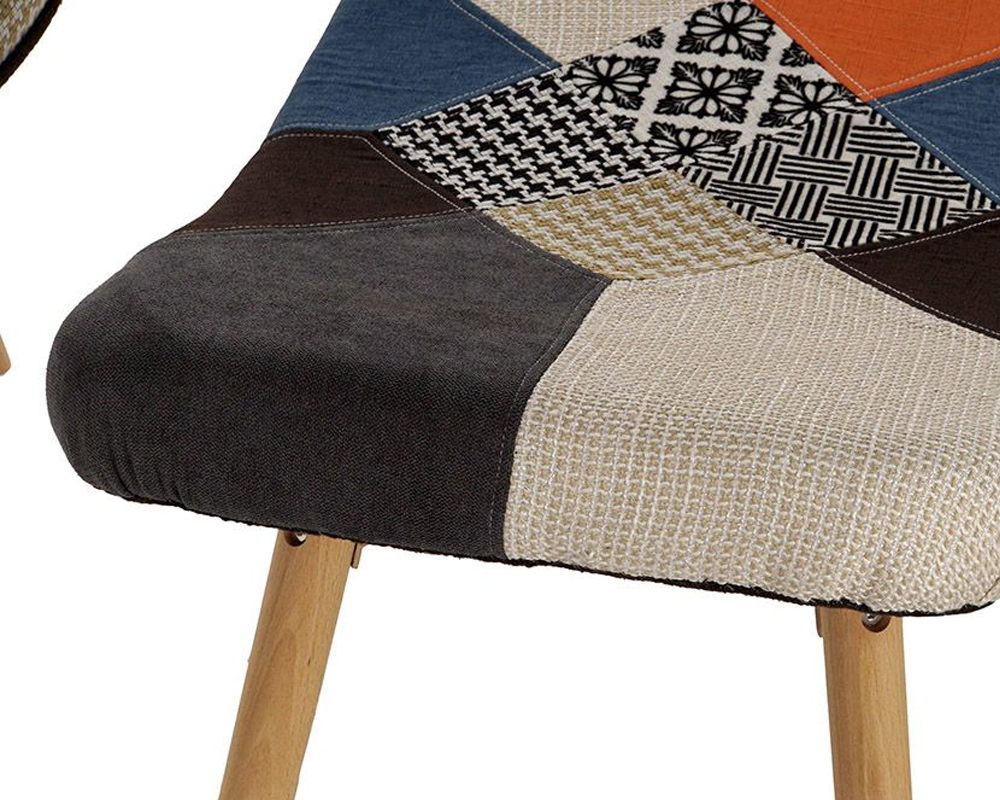 Poltrona set 2 poliestere pino - immagine 4