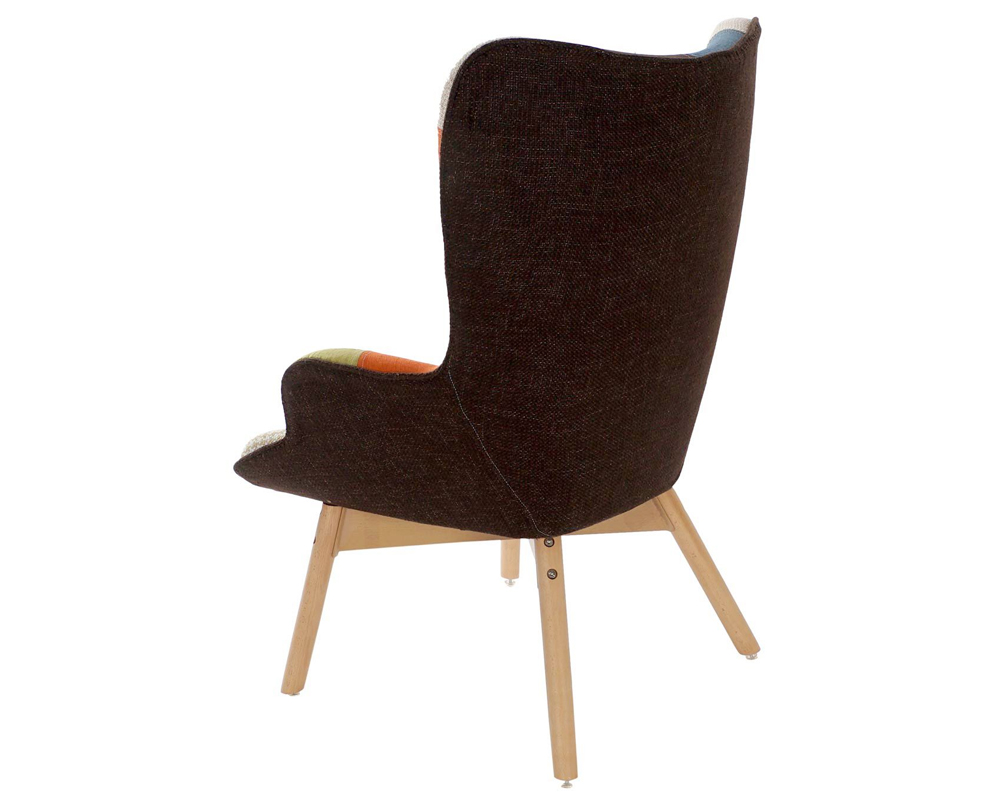 Poltrona set 2 poliestere pino - immagine 6