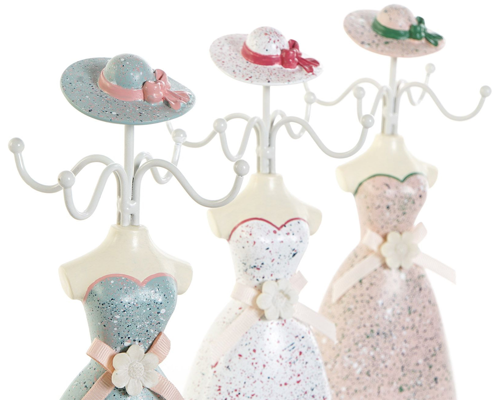 Porta Gioielli Lady Art Assortito in Resina e MDF - immagine 5