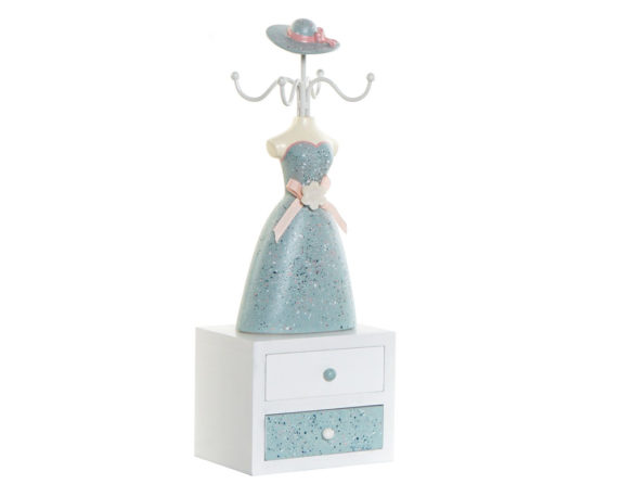 Porta Gioielli Lady Art Assortito in Resina e MDF