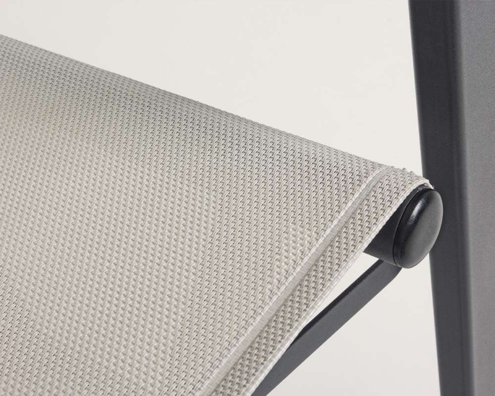 Sedia Regista Taylor Bone in Alluminio e Textilene - immagine 5