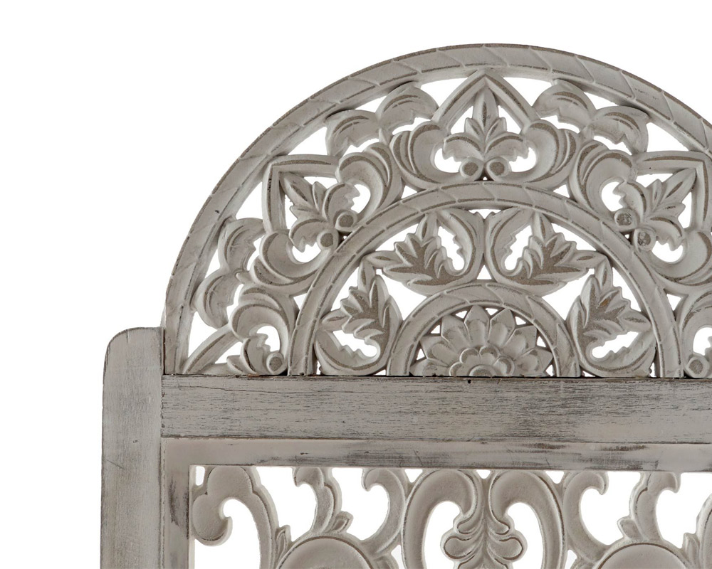 Separaparete Arabesque Bianco in Legno - immagine 2