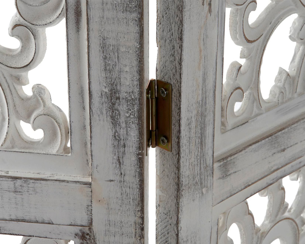 Separaparete Arabesque Bianco in Legno - immagine 4