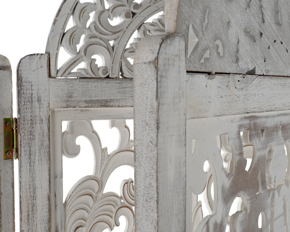 Separaparete Arabesque Bianco in Legno - immagine 5