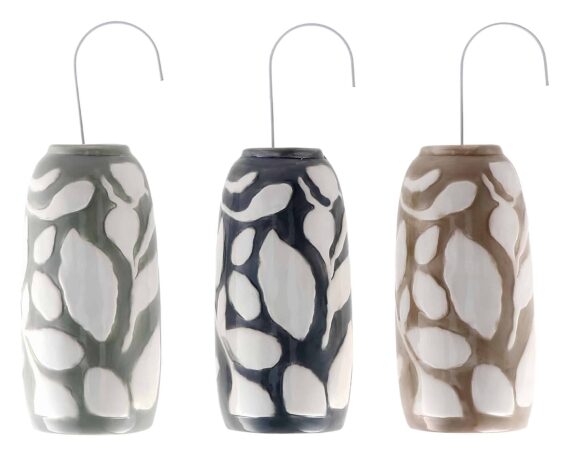 Umidificatore con Foglie Assortito 8x4x17cm in Ceramica