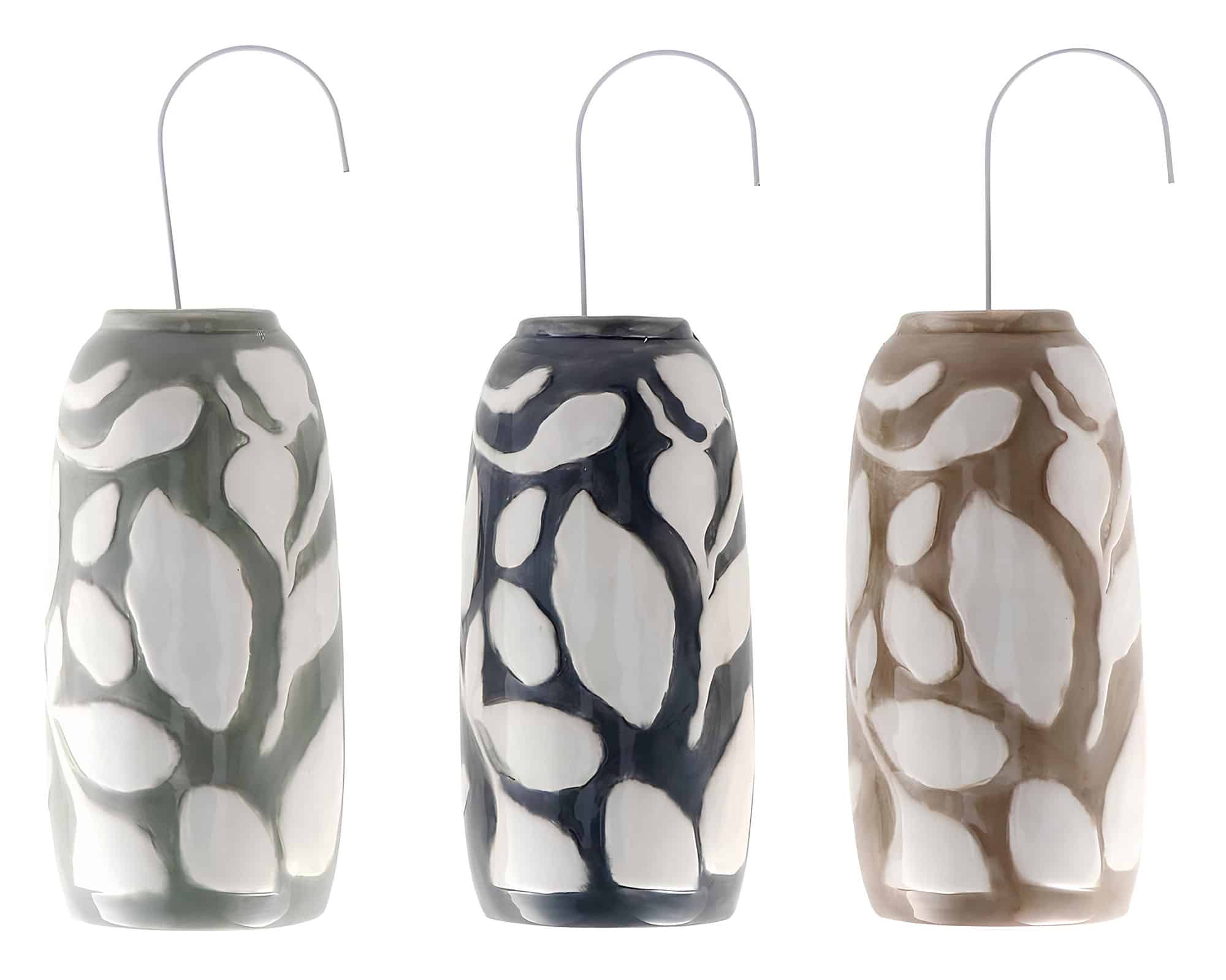 Umidificatore con Foglie Assortito 8x4x17cm in Ceramica