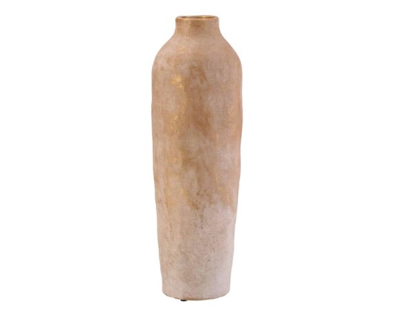 Vaso Clayco Decoratico Naturale D16x48cm in Terracotta