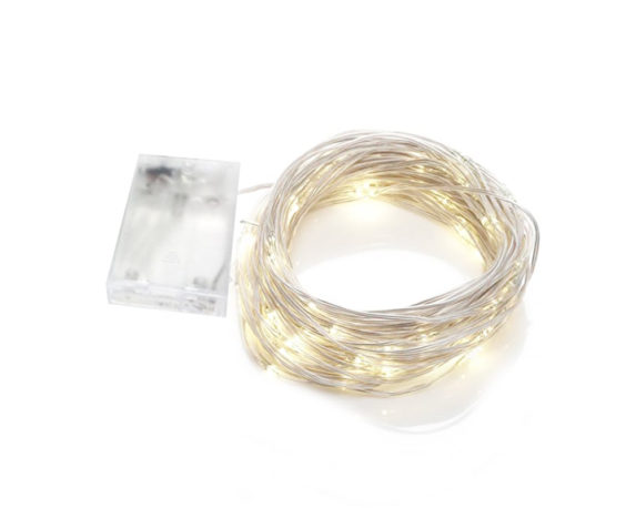 Luci jumbo 30led luce calda fissa c-timer