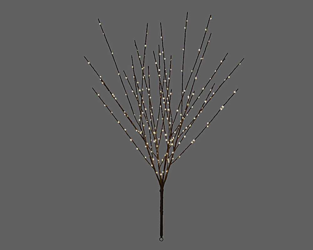 Rami luminosi marroni 120led 118h - immagine 2