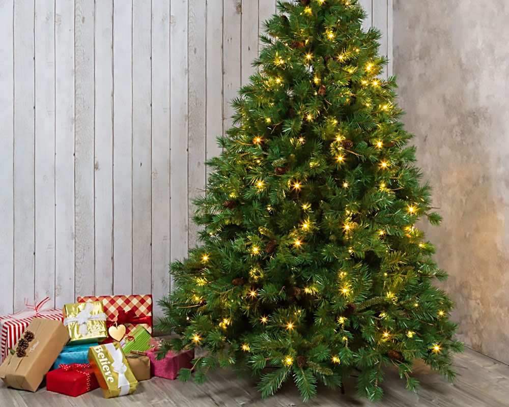 Girandola 2.4m 960led luce fredda - immagine 2