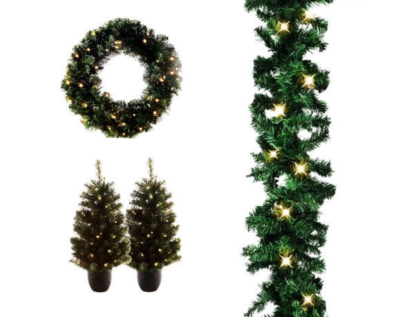 Set4 pre lit imperial c-led outdoor