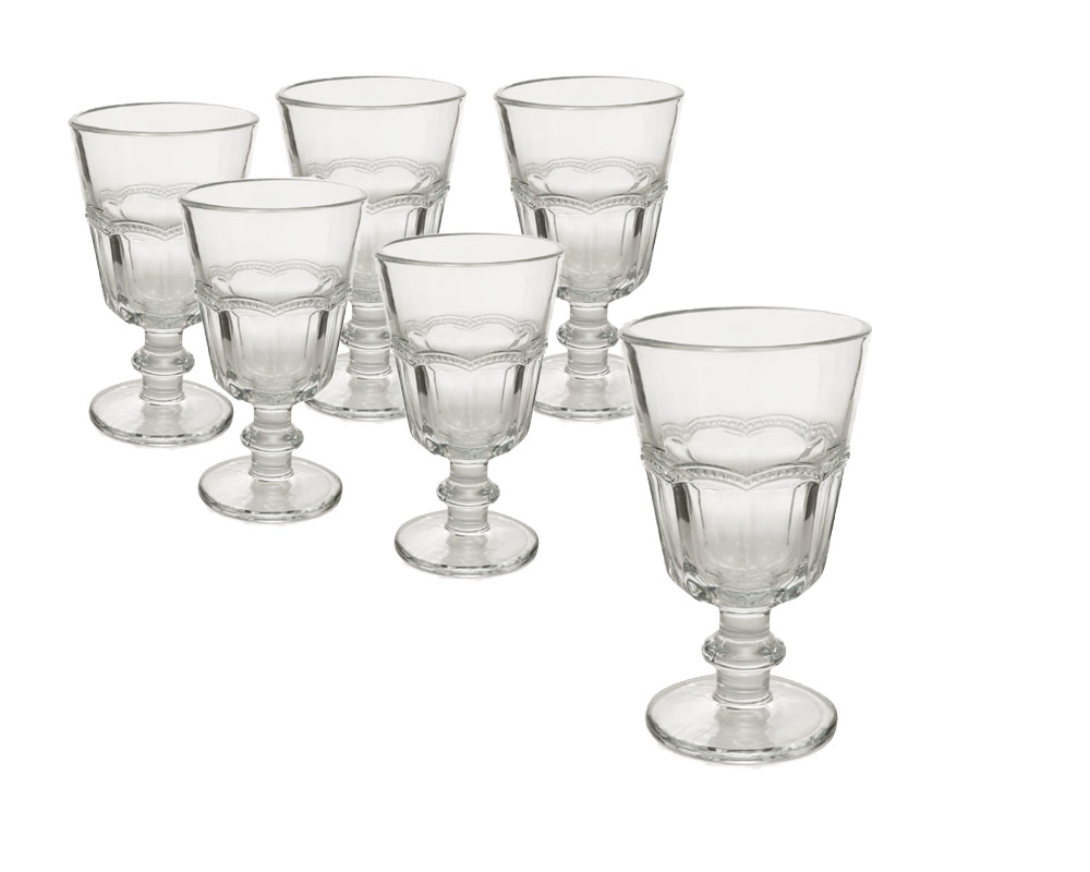 Set 6 calici floyd trasparente