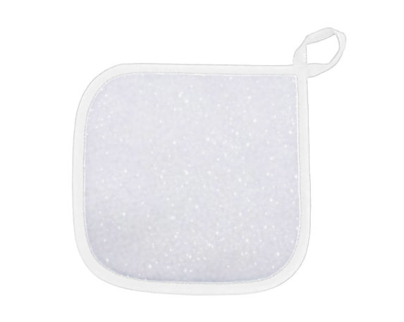 Presina da cucina Lurex argento glitter