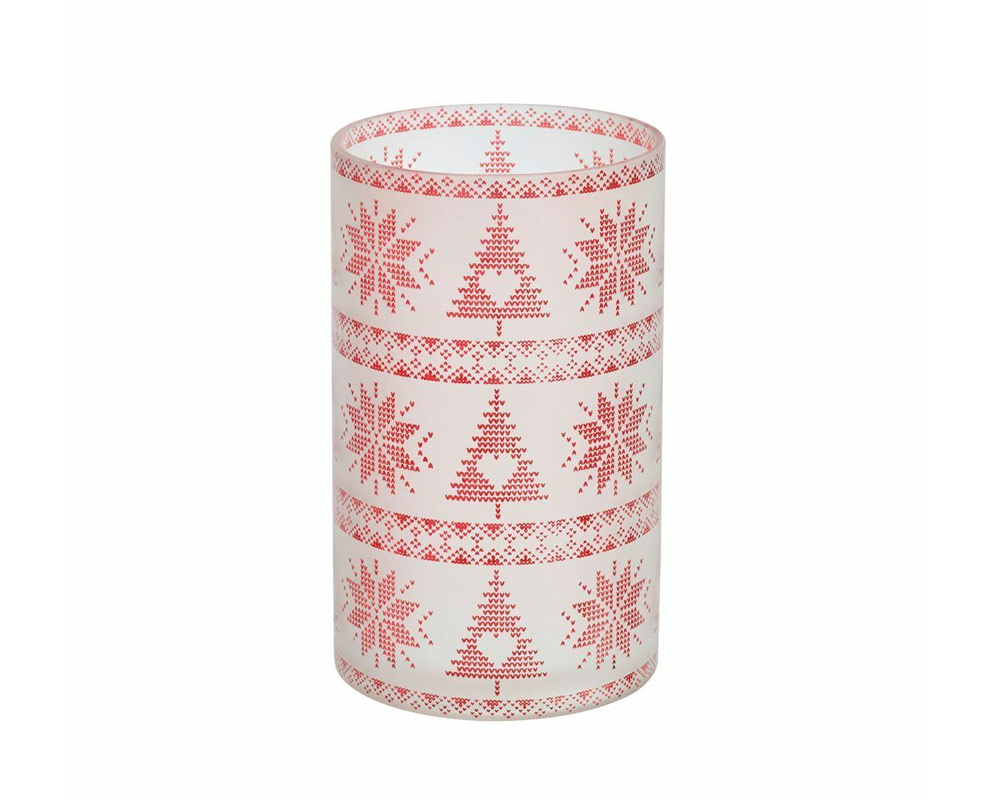 Porta giara Red Nordic 20h in Vetro