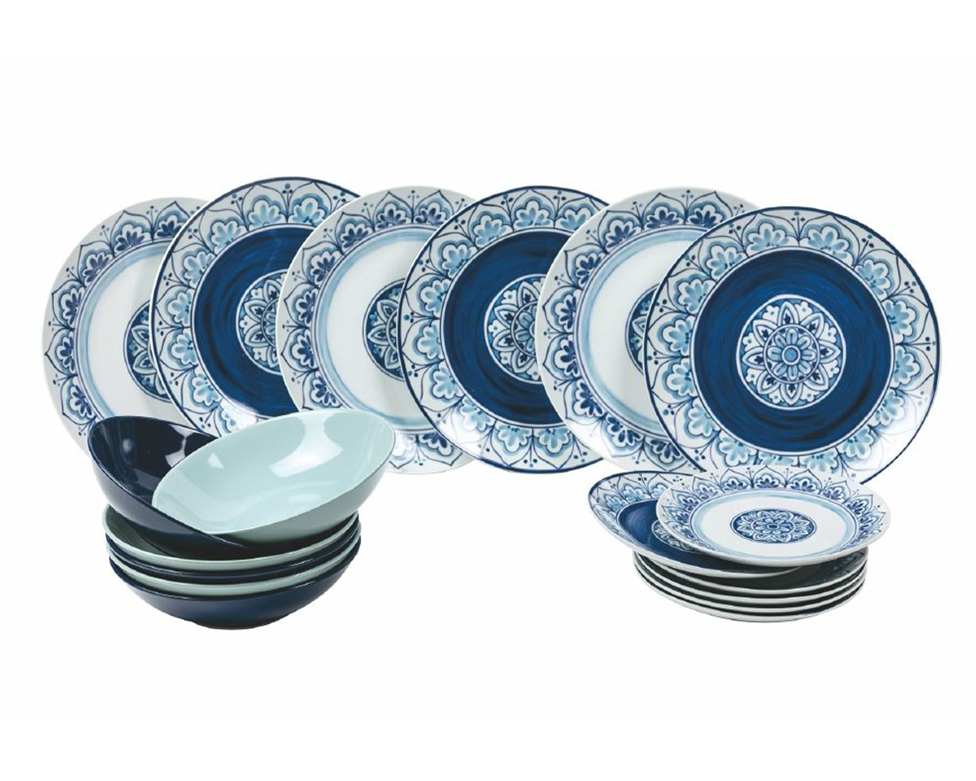Servizio 18 Pz piatti Maiori