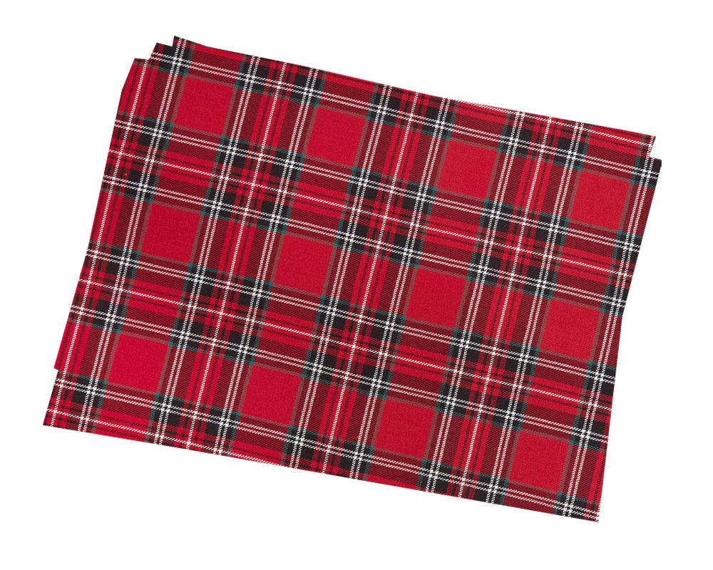 Tovaglia kilt lurex 240x140 cotone - immagine 2