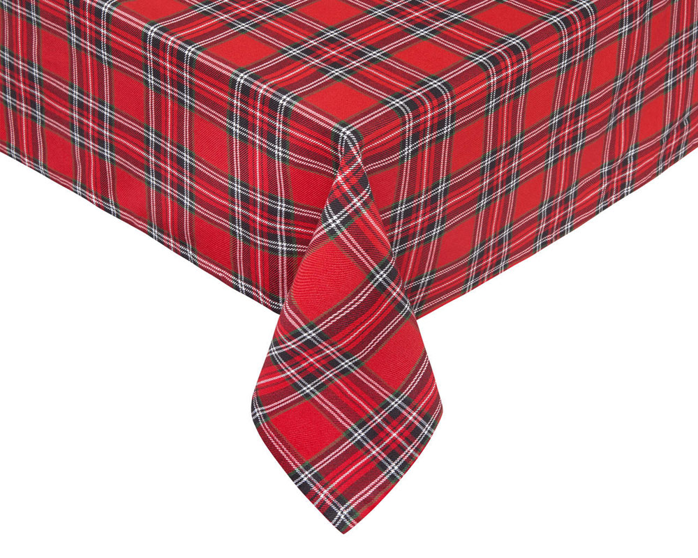 Tovaglia kilt lurex 240x140 cotone