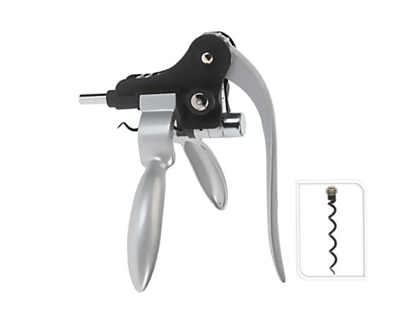 Cavatappi apribottiglie deluxe alluminio