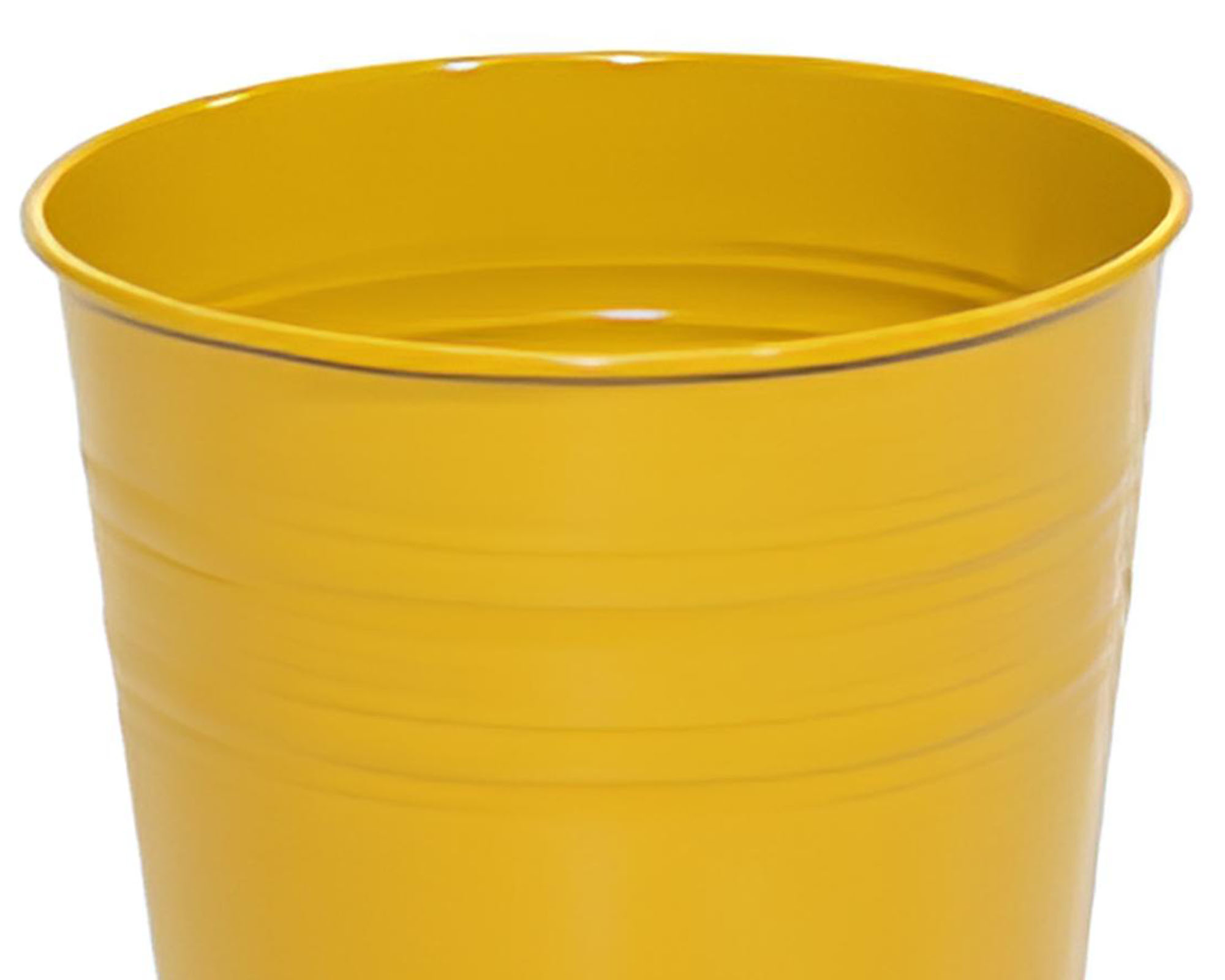 Cachepot Tondo Semplice e Pratico Assortito D13x13cm in Metallo - Mega Collections - immagine 2