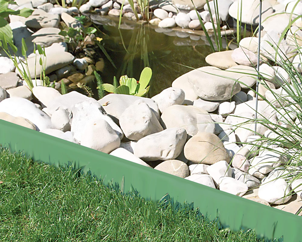 Bobina h15 divisoria per aiuole verde - immagine 2