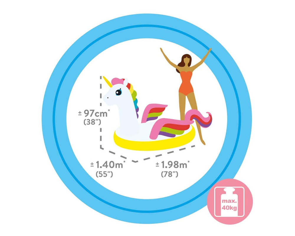 Cavalcabile unicorno - immagine 3