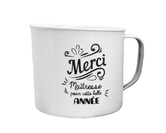 Coprivaso Tazza Bianco in Metallo