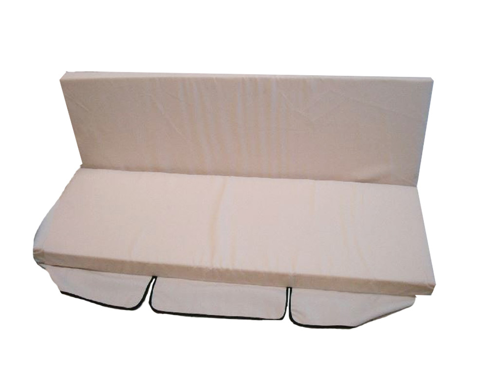 Cuscino dondolo 3 posti 150x50 ecru