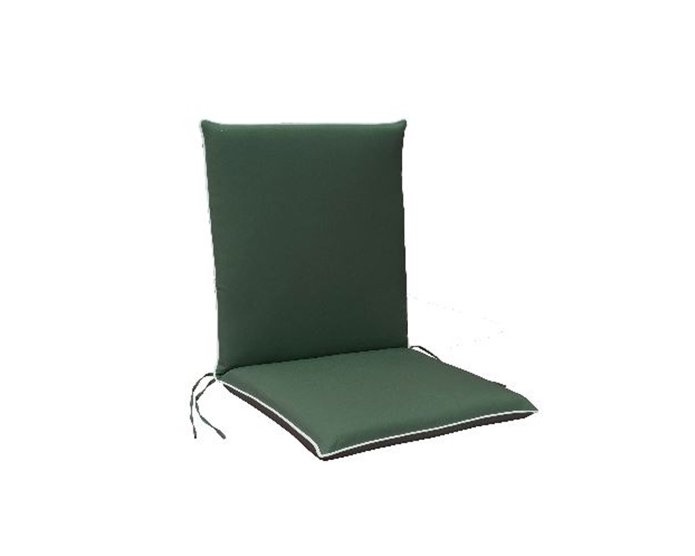Cuscino poltrona bassa verde