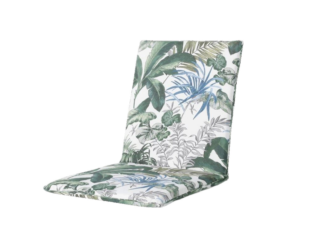 Cuscino Seduta Poltrona Foglie 97x49 in Cotone