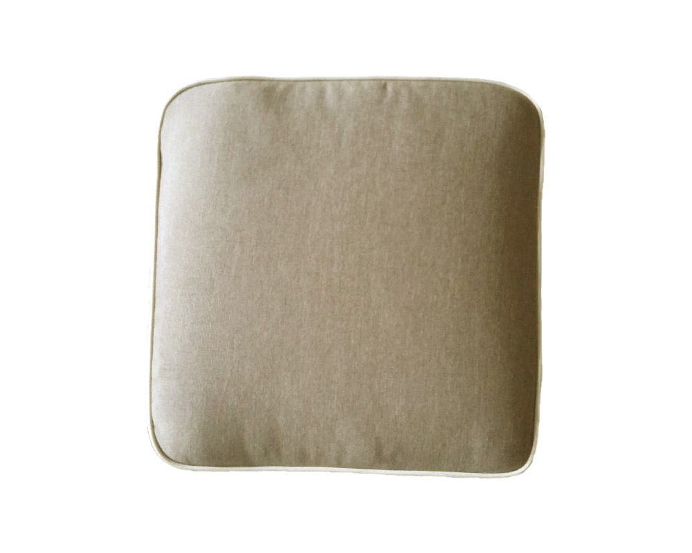 Cuscino da Seduta Nocciola in Cotone
