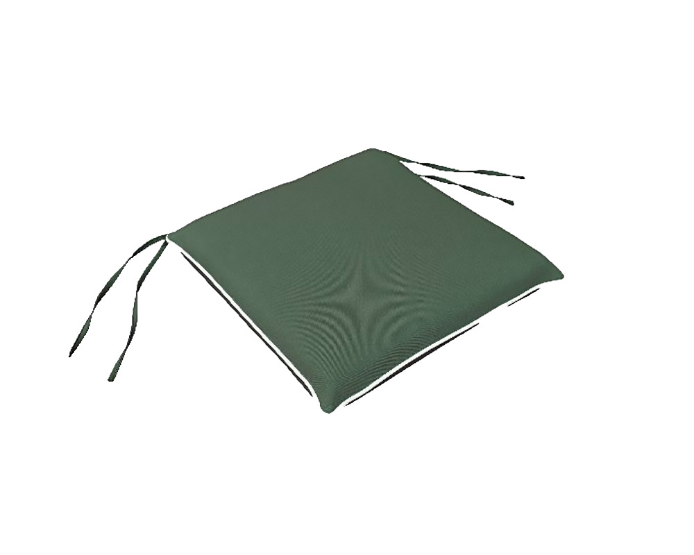 Cuscino da Seduta Verde in Cotone