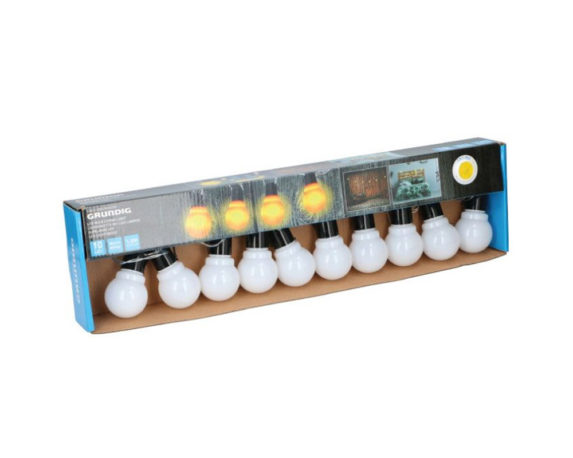 10 Lampadine LED A Batteria Luce Calda
