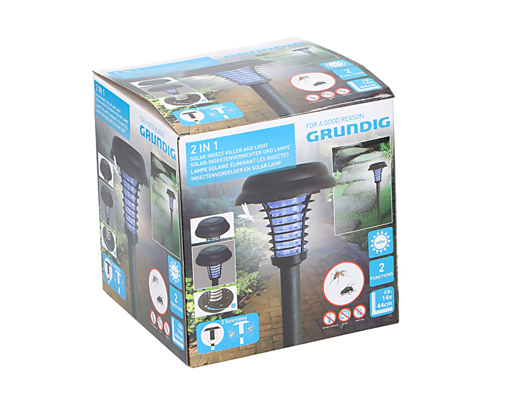 Lampada Solare Grundig Insetticida - immagine 2