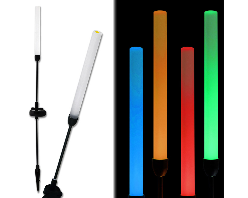 Lampada Ricarica Solare LED a Stelo Mix Color Assortito in Plastica - immagine 3