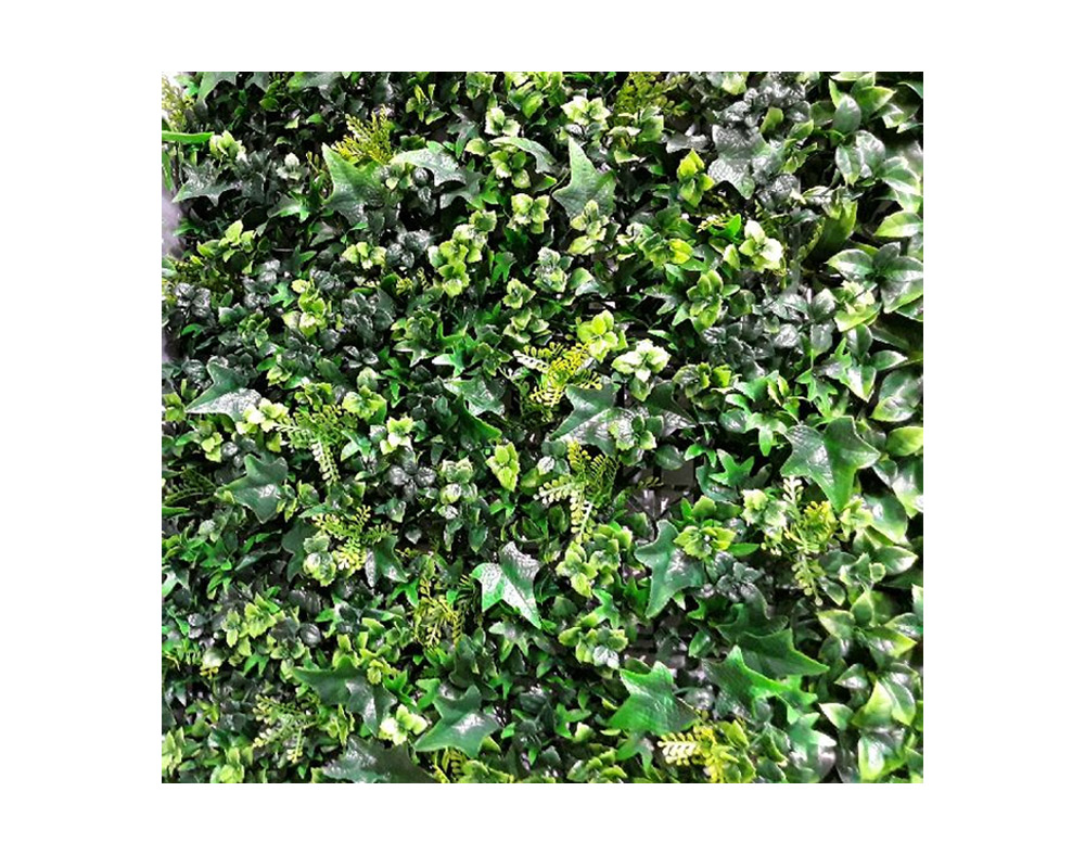 Mattonella Ornamentale Sintetica Mix Edera 50x50cm in Plastica