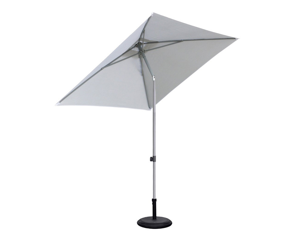 Ombrellone ponentino grigio 240x240 cm - immagine 2