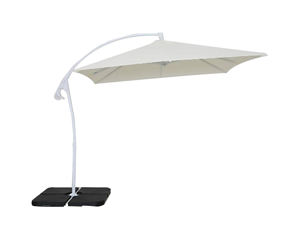 Ombrellone braccio laterale volturno ecrù 250x250 cm