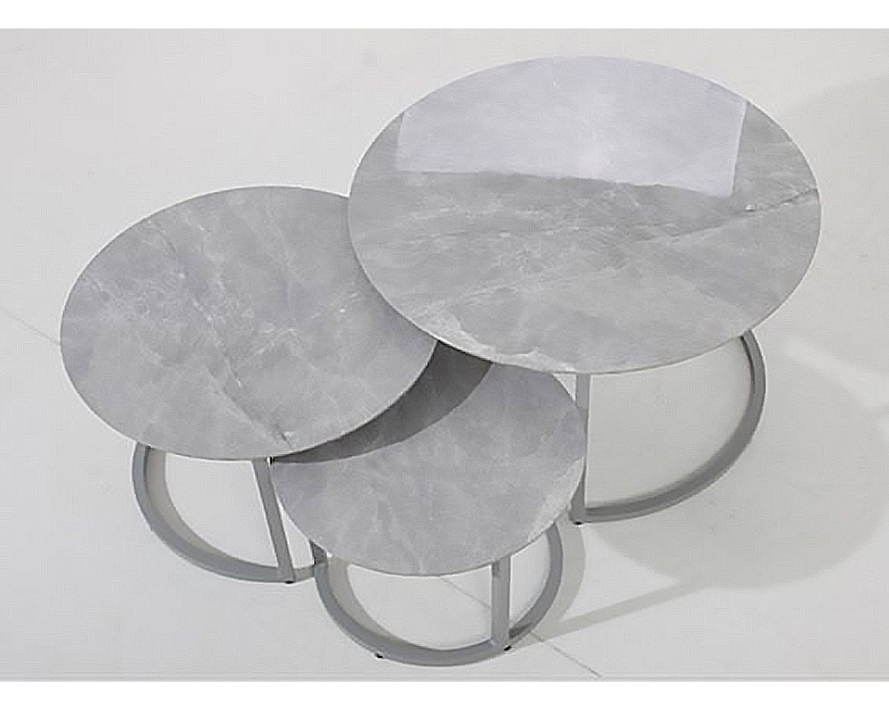 S3 Tavolini alluminio/ceramica - immagine 2