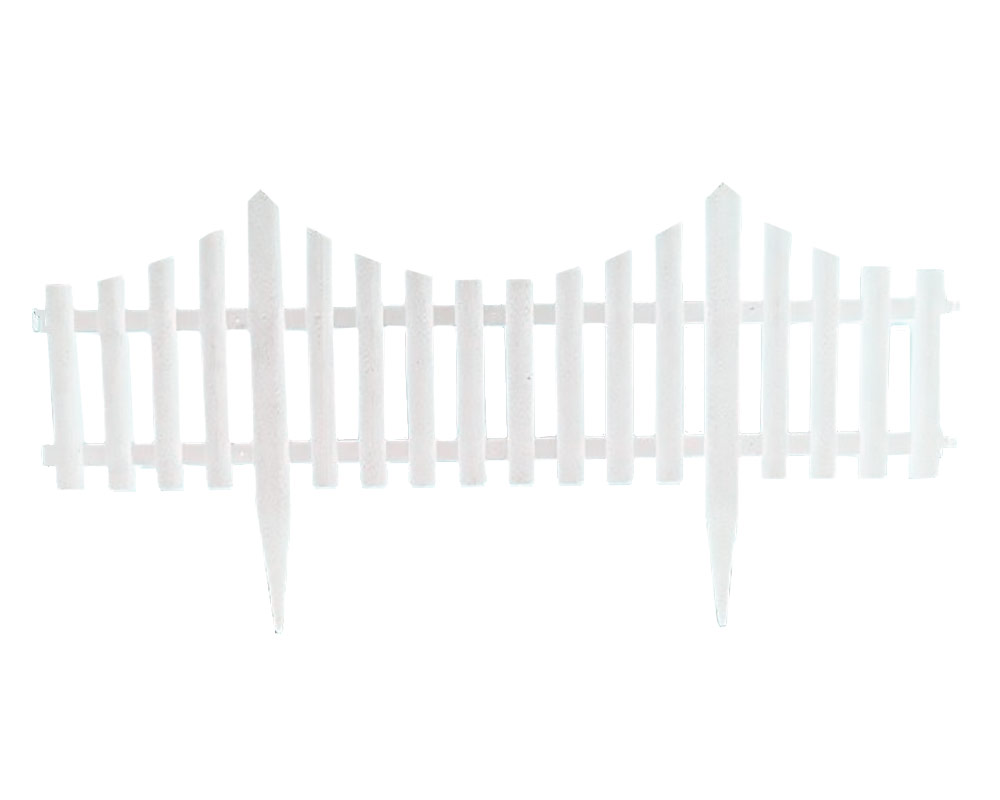 S4 bordatura per aiuole bassa effetto legno bianco